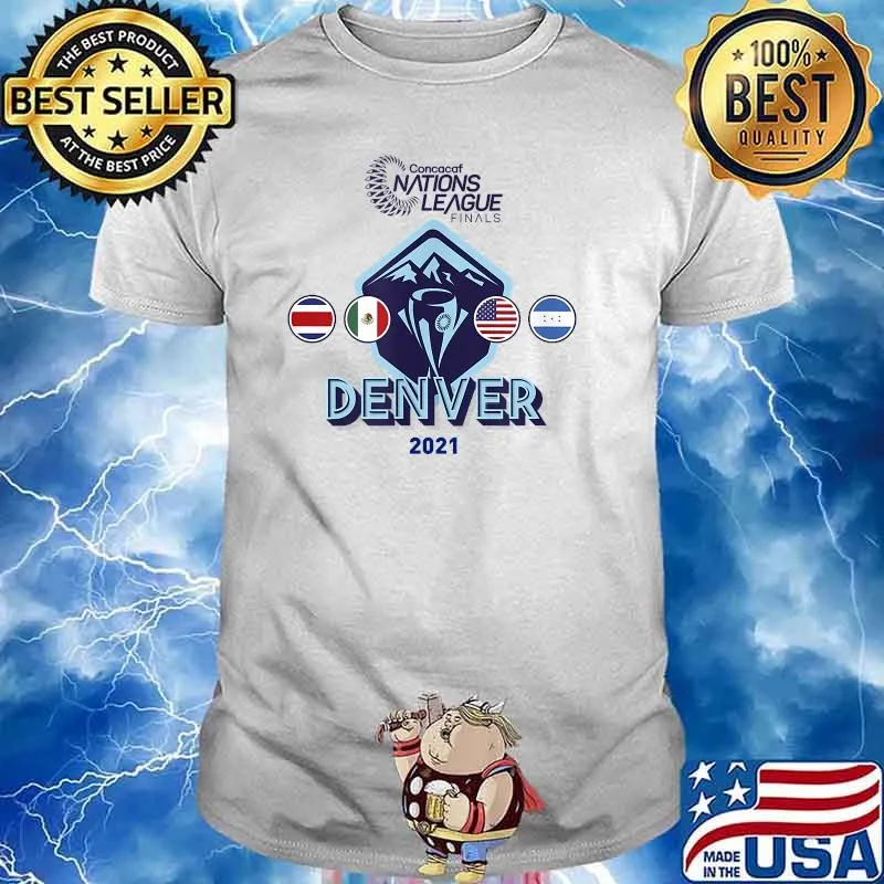 Concacaf Nations League Champions Denver USA 2021 T-Shirt