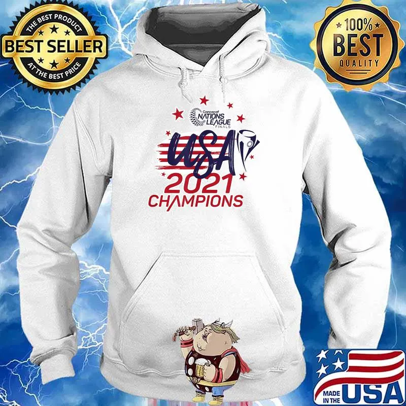 Concacaf Nations League USA 2021 Champions T-Shirt Hoodie