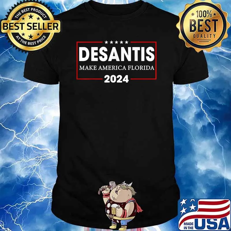 DeSantis 2024 Make America Florida Republican Election T-Shirt