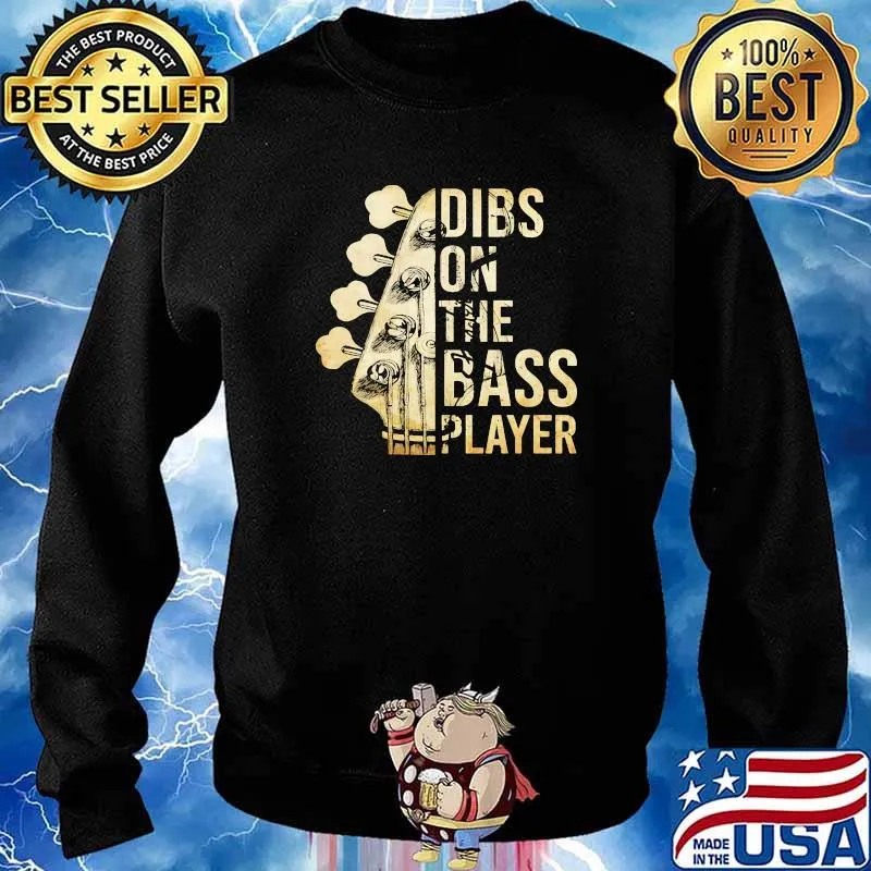 Dibs on the bass player guitar s Sweater