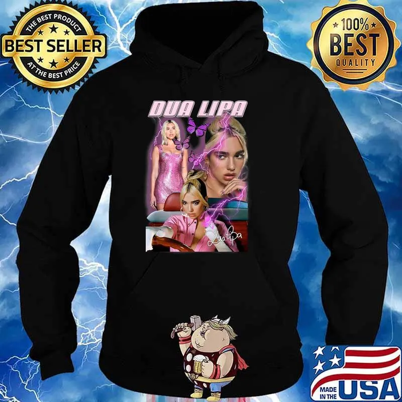 Dua Lipas Music Legend Limited Signature T-Shirt Hoodie