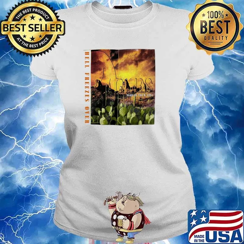 Eagles Hell Freezes Over World tour 1994 T-Shirt Ladies tee