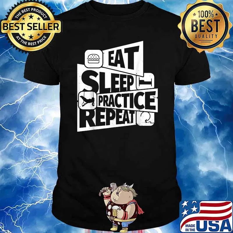 EAT SLEEP Rings artistic gymnastics REPEAT T-Shirt