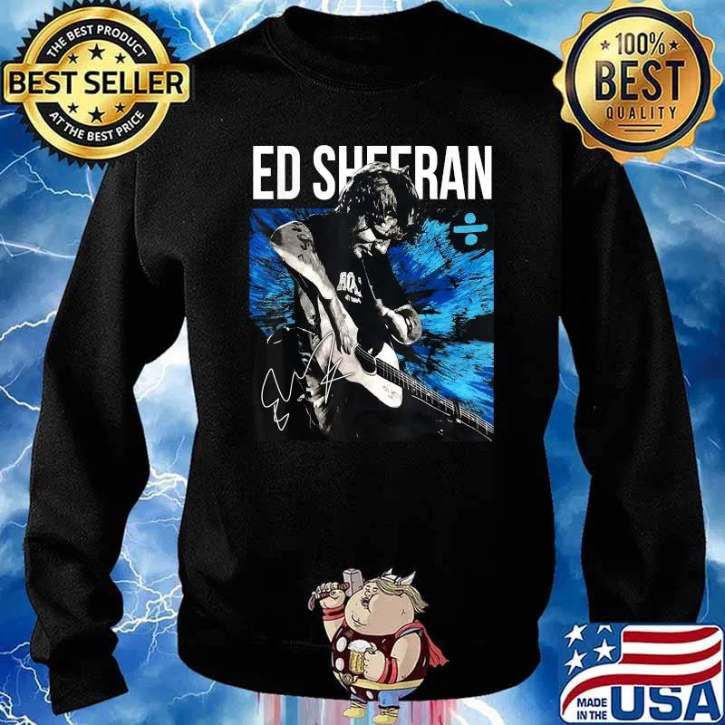 Ed Art Sheerans Limited Signature T-Shirt Sweater
