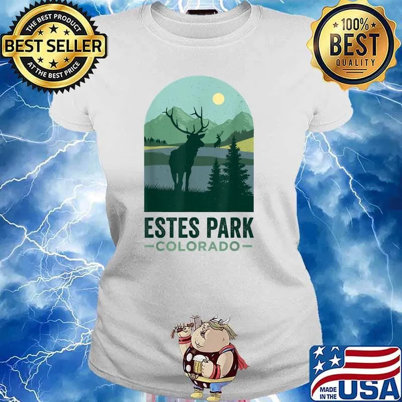 Estes Park Colorado T-Shirt Ladies tee