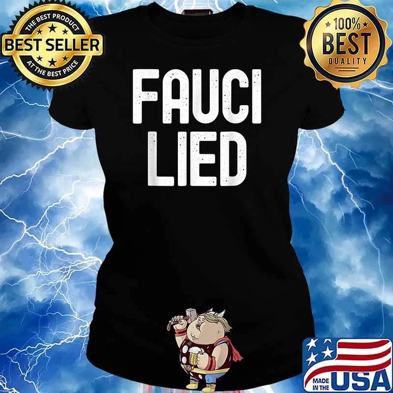 Fauci Liar Republican T-Shirt Ladies tee