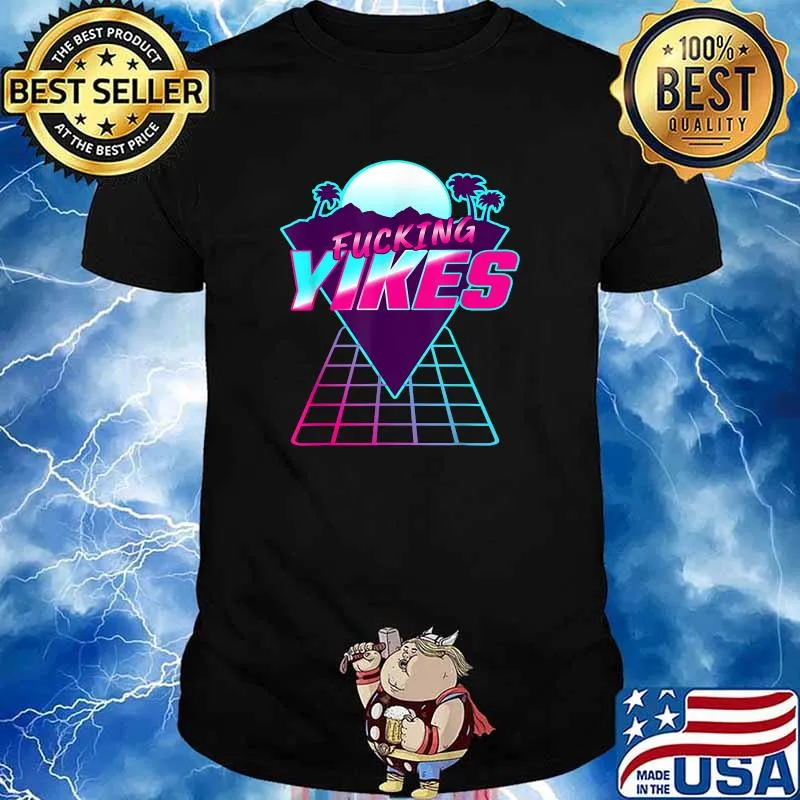 Fucking Yikes Inspired Vaporwave T-Shirt