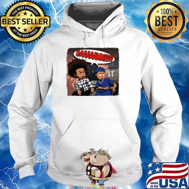 Funny cartoon Boondocks Hoodie