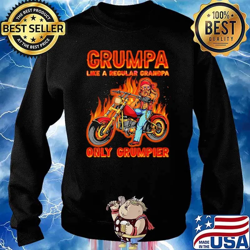 Grumpa like a regular grandpa only grumpier Sweater