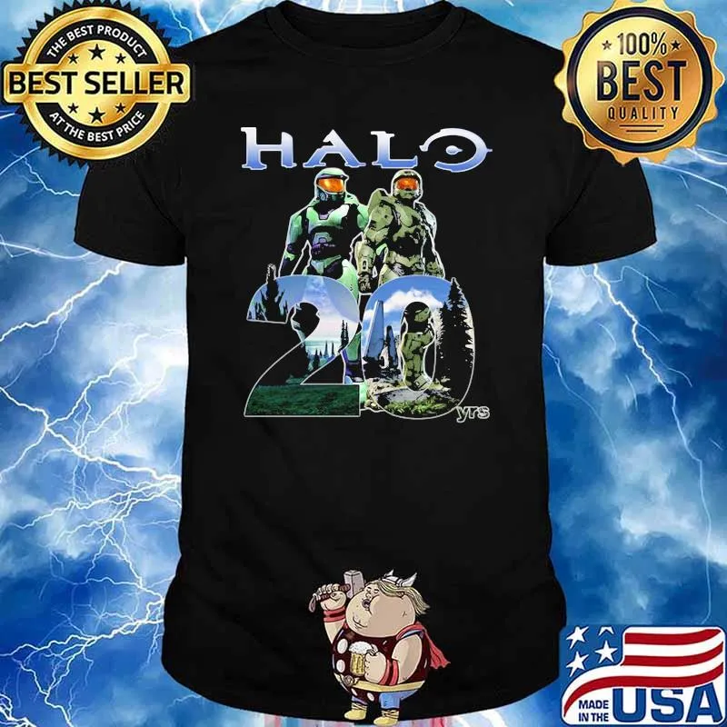 Halo 20 years shirt