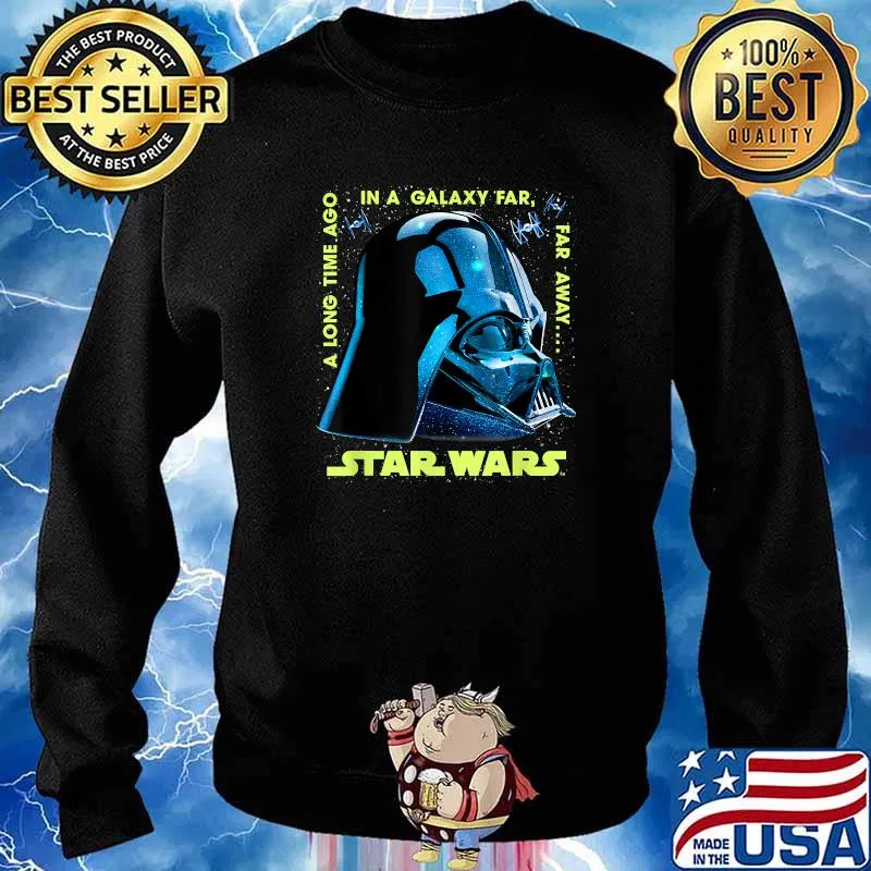 In a galaxy far a long time ago Star Wars Darth Vader T-Shirt Sweater