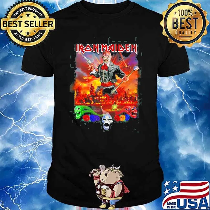 Iron maiden Skull shirt