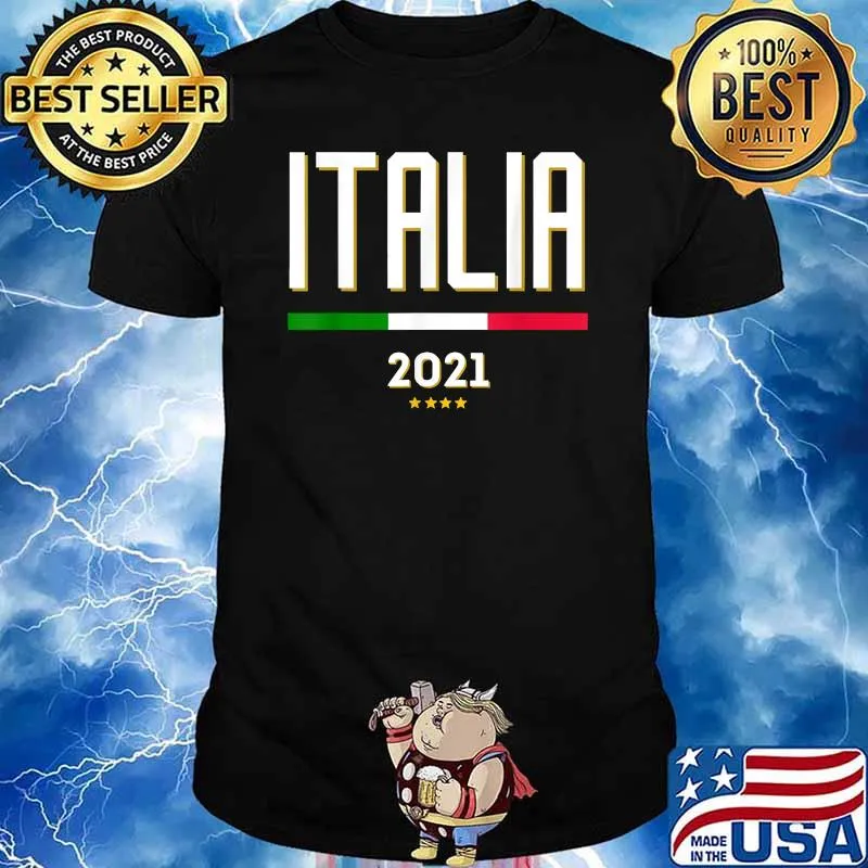 Italy Jersey Soccer 2021 Italian Italia Euro T-Shirt