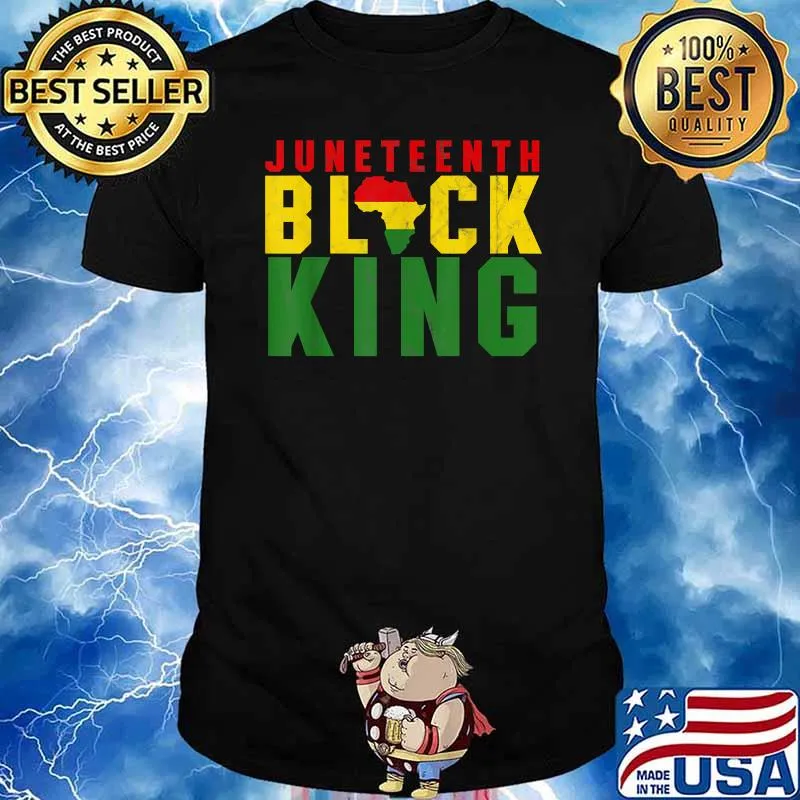 Juneteenth Black King Emancipation Day T-Shirt