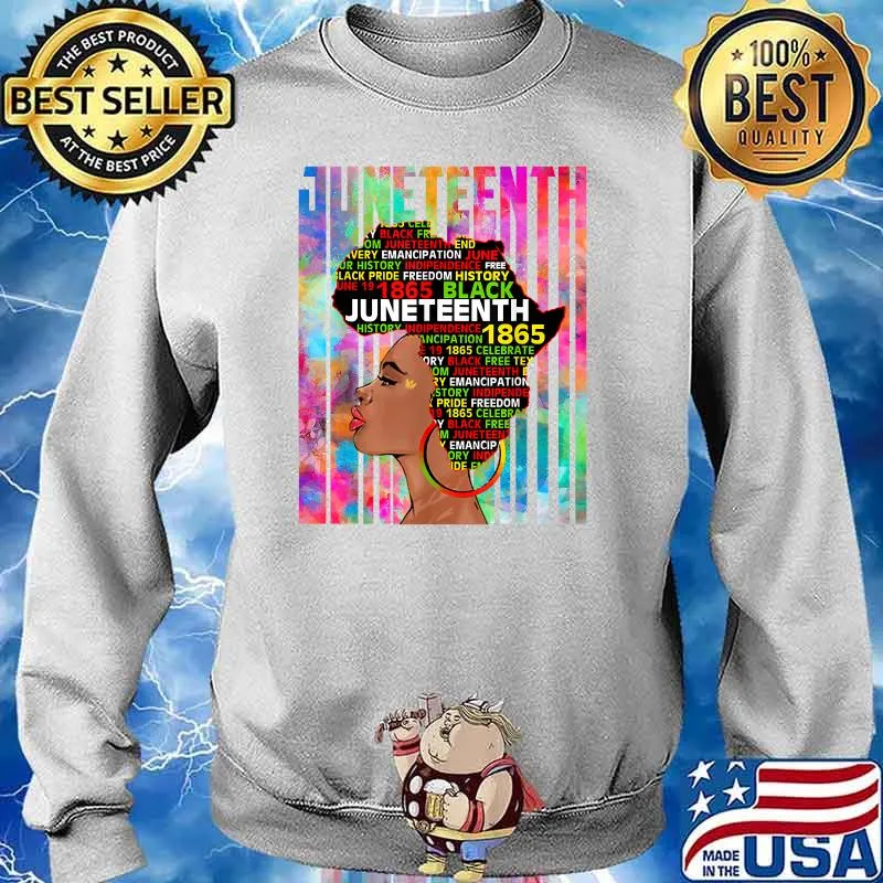 Juneteenth Freedom Day African American June 19th Junenth T-Shirt Sweater