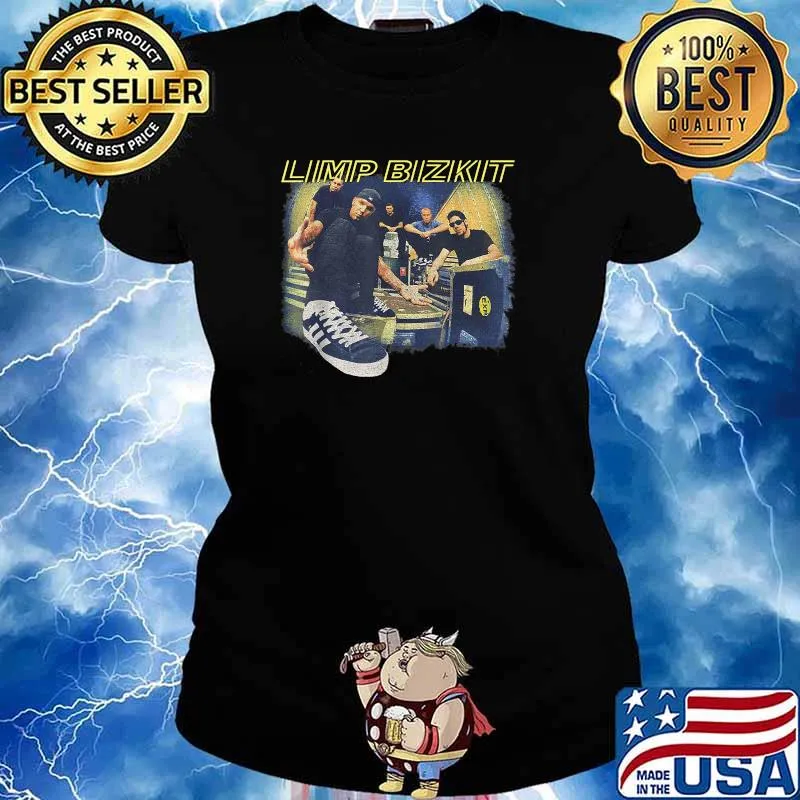 Limps Art Bizkit Musics Legend Limited T-Shirt Ladies tee