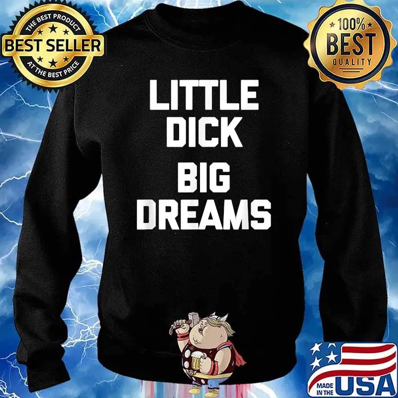 Little Dick Big Dreams T-Shirt Sweater