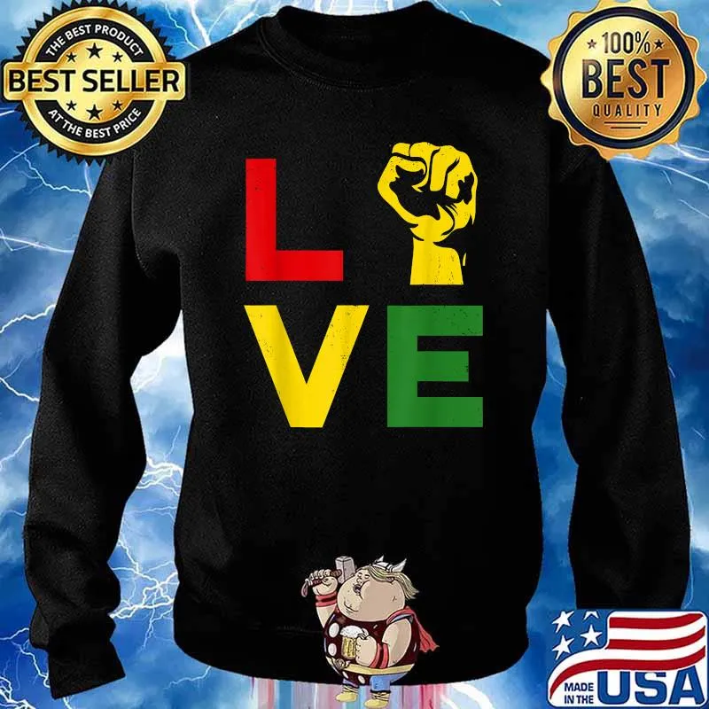 Love Emancipation Day Juneteenth Vintage T-Shirt Sweater
