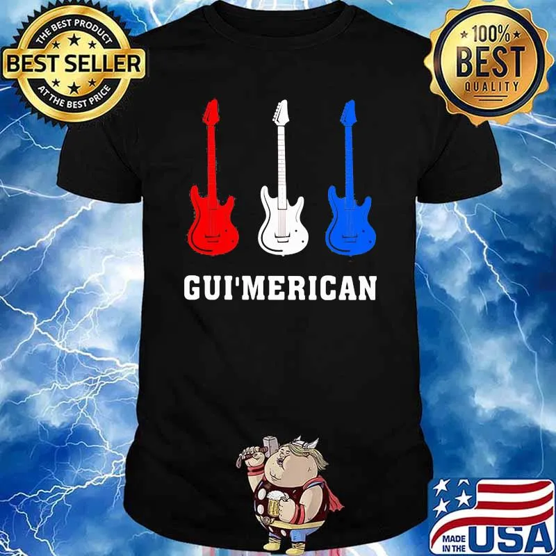 Love Gui'merican Guitar Shirt