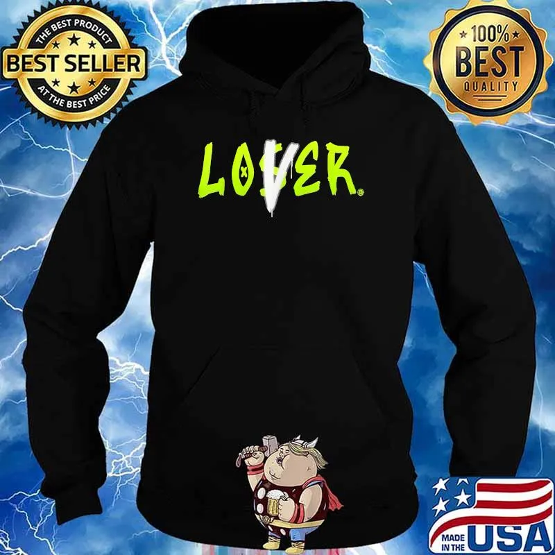 Lover Loser Graphic Tee Match Jordan 6 Electric Green T-Shirt Hoodie