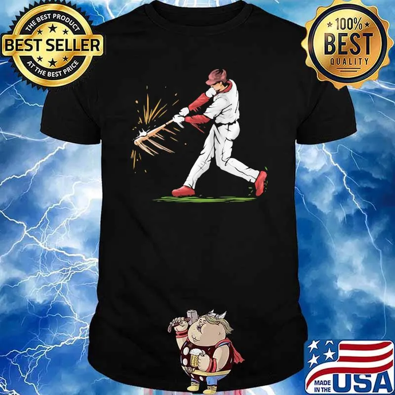 Man player baseball shirt