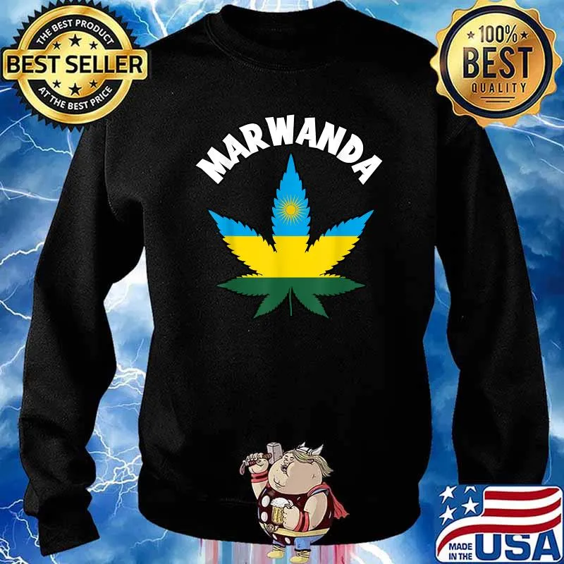 Marwanda Cannabis Flag T-Shirt Sweater