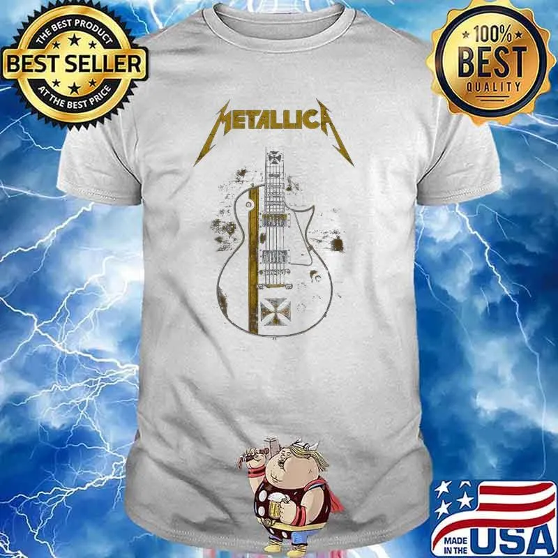 Metallicas Band Rock Music Legend Guitar T-Shirt