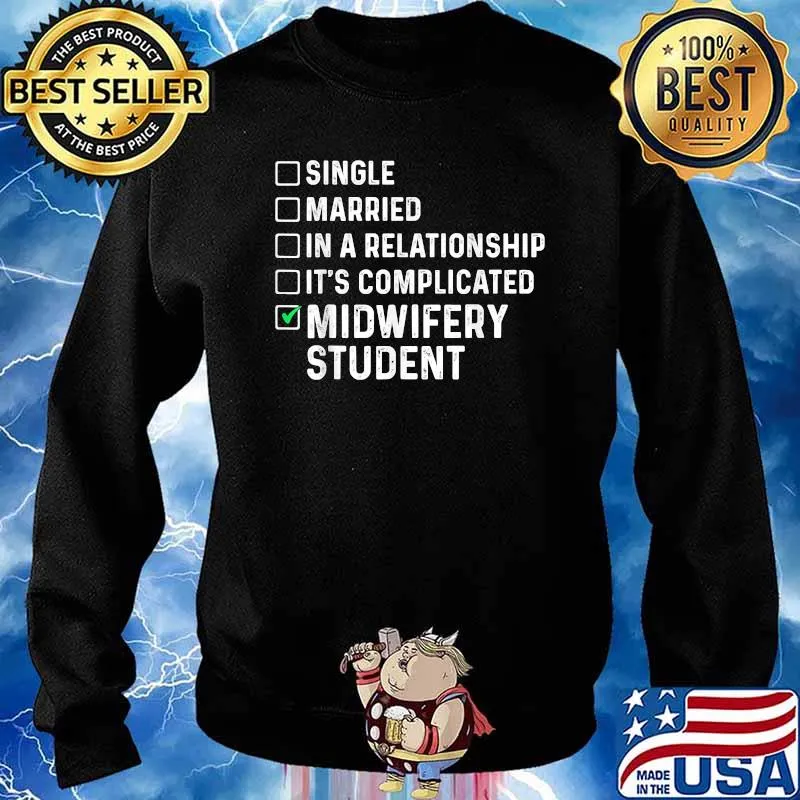 Midwife Student Midwifery Week T-Shirt Sweater
