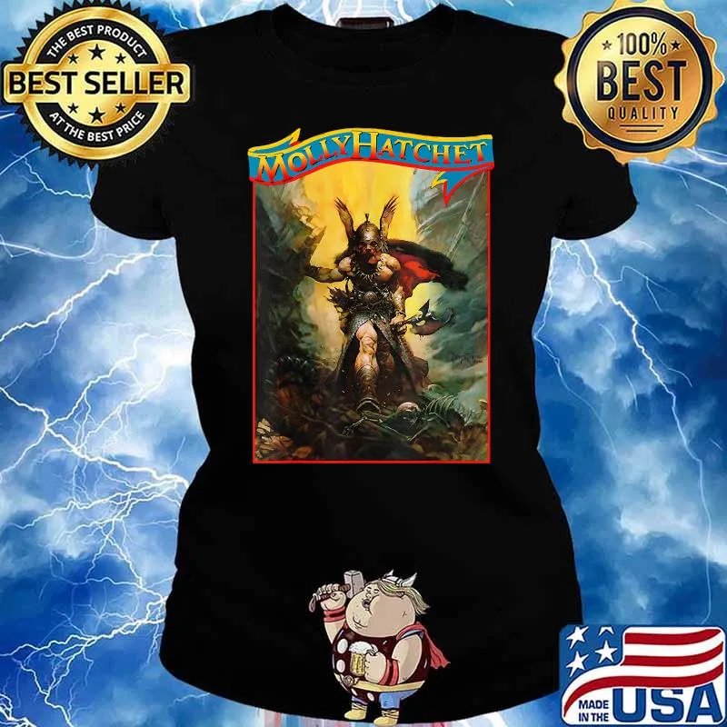 Mollys Hatchet Graphic T-Shirt Ladies tee