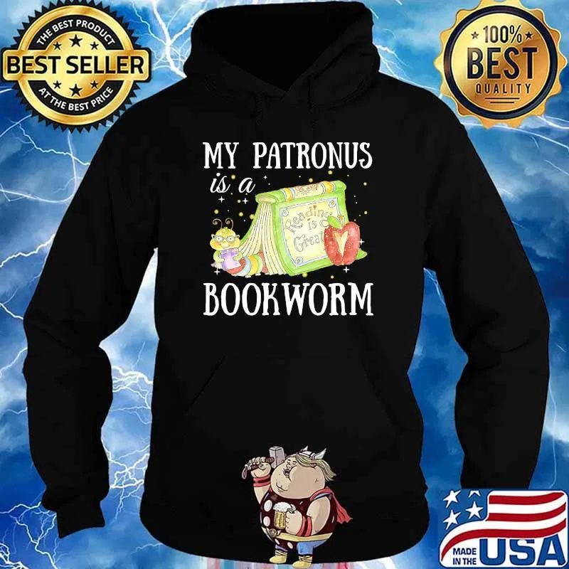 My patronus is a book worn s Hoodie