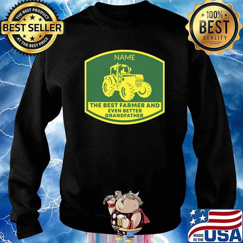 Name the best farmer and even better grandfather Sweater