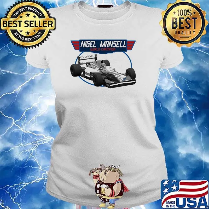 Nigel Mansell World Champion Shirt Ladies tee