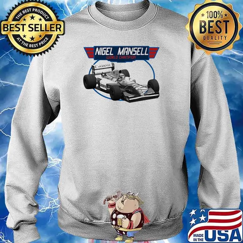 Nigel Mansell World Champion Shirt Sweater