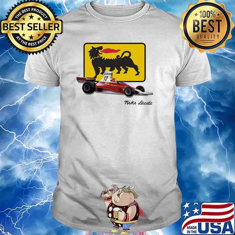 Niki Lauda Scudera Ferrari 12 Car Shirt