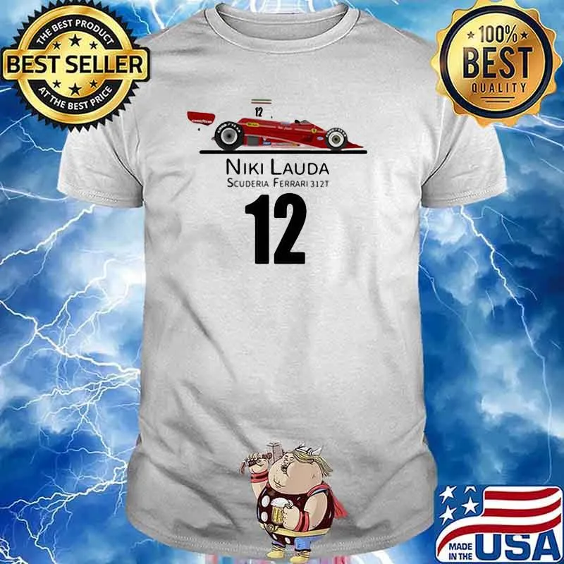 Niki Lauda Scudera Ferrari 321T 12 Car Shirt