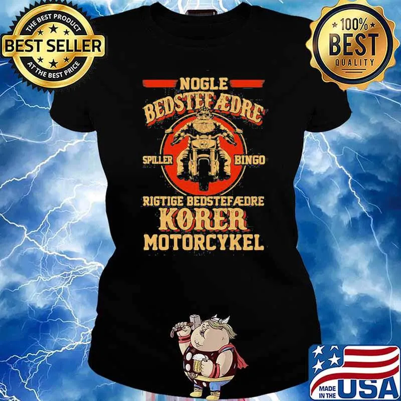 Nogle Bedstee Aedre Korer Motorcykel Shirt Ladies tee