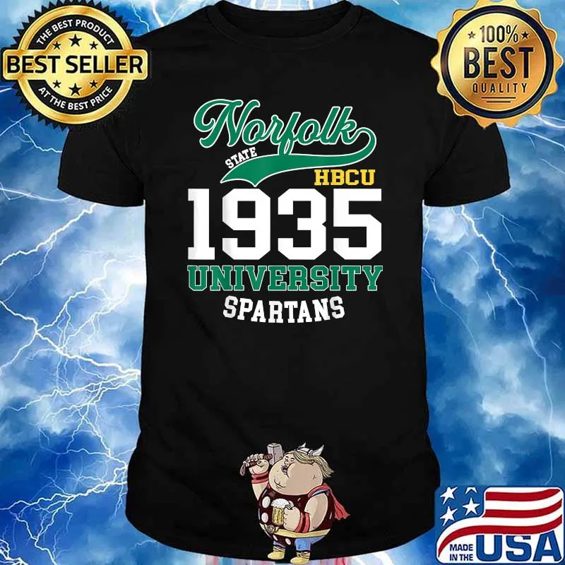 Norfolk state HBCU 1935 university Spartans T-Shirt