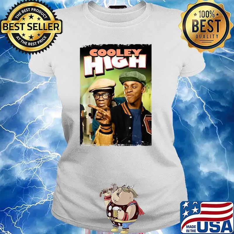 Official Cooleys High Poster T-Shirt Ladies tee