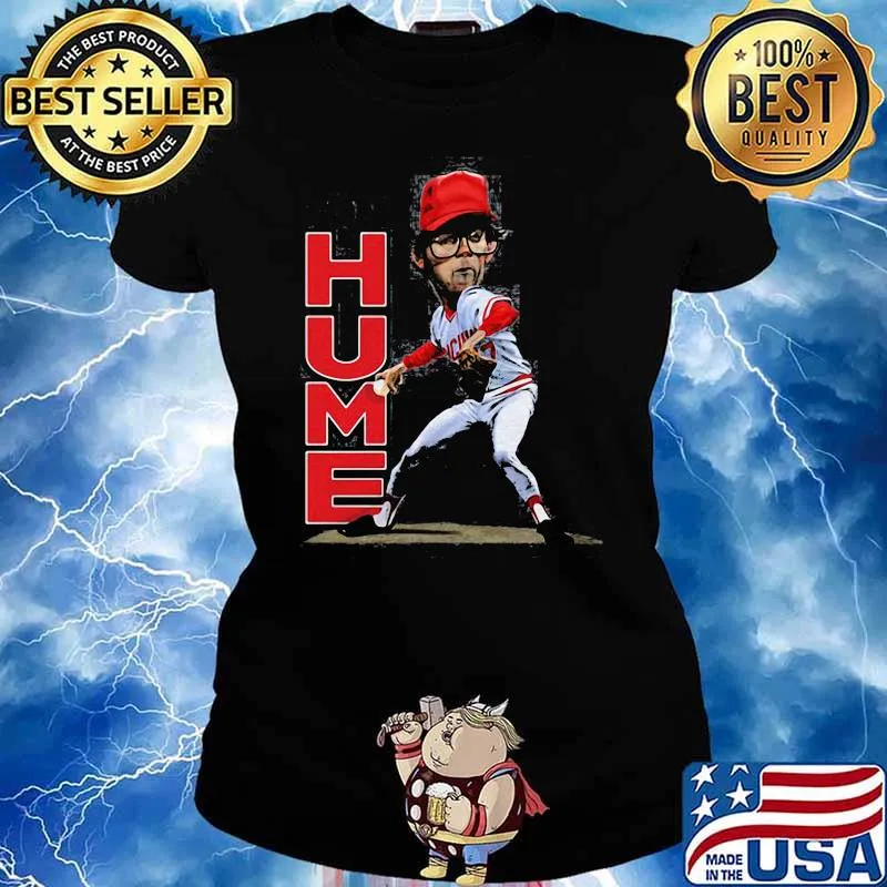 Official Hume baseball Ladies tee