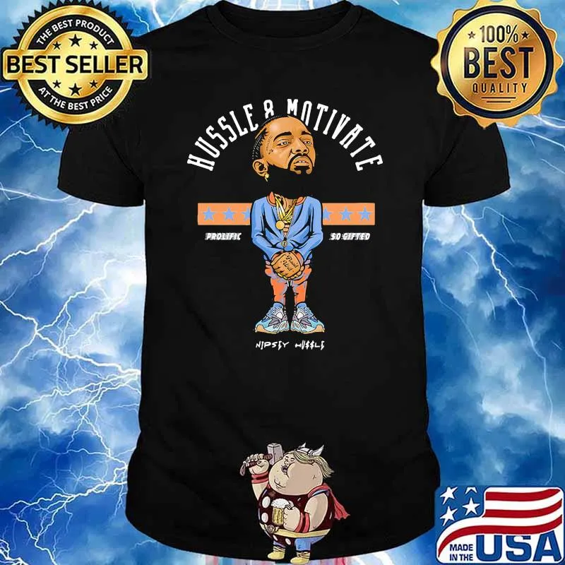 Official Hussle Motivate shirt