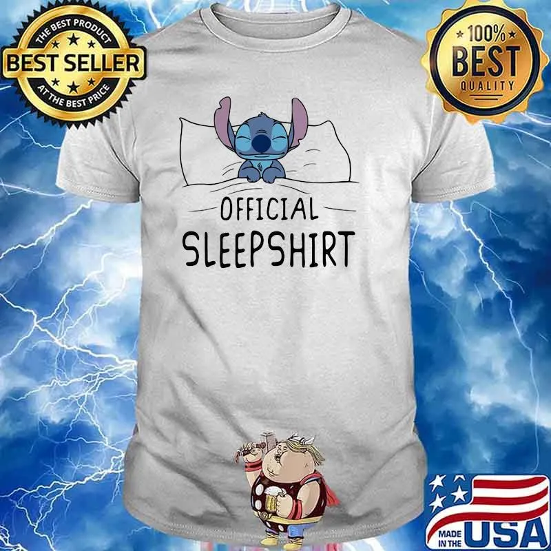 Official Sleep stitch shirt