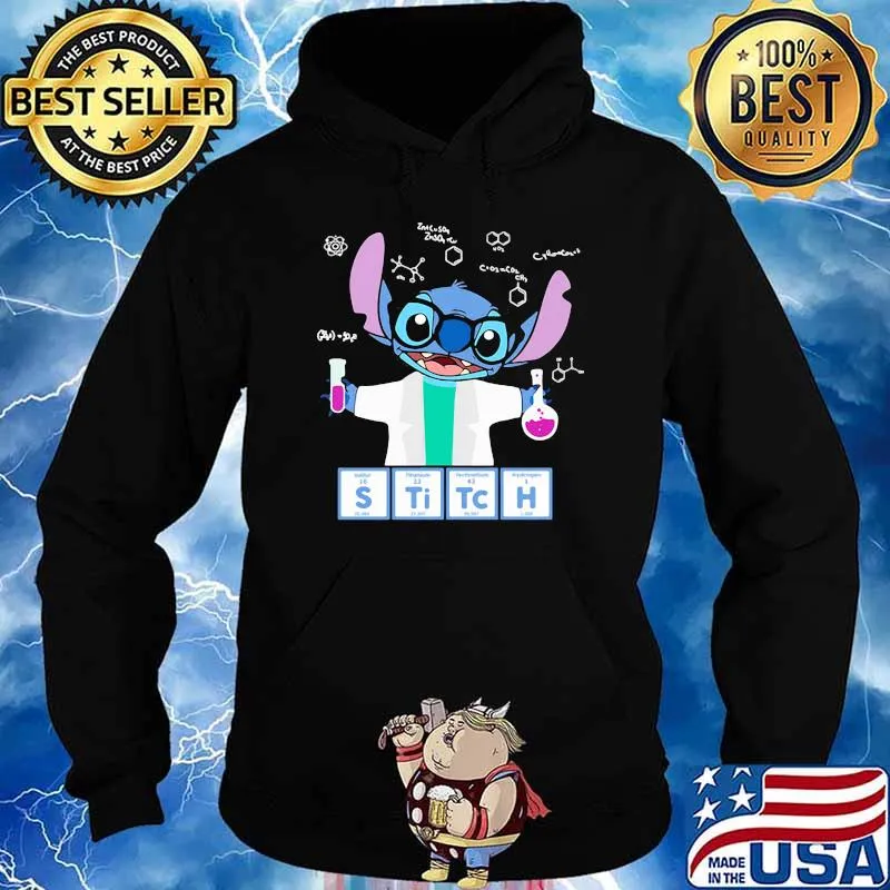 Official Stitch Chemitry Shirt Hoodie