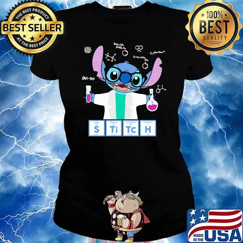 Official Stitch Chemitry Shirt Ladies tee