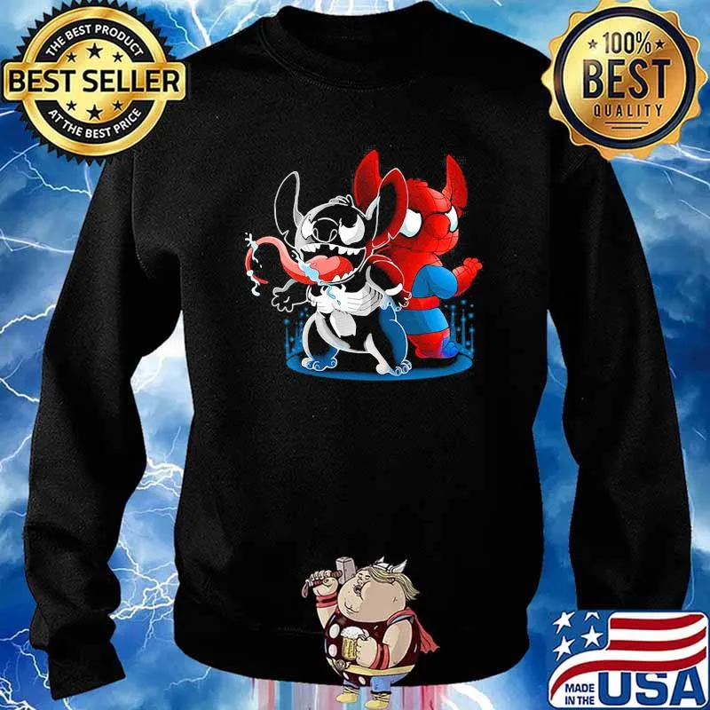 Official Stitch deadpool Shirt Sweater