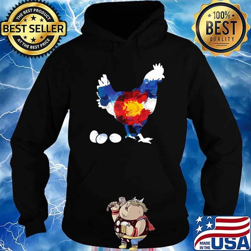 Official Watercolor Chickens T-Shirt Hoodie