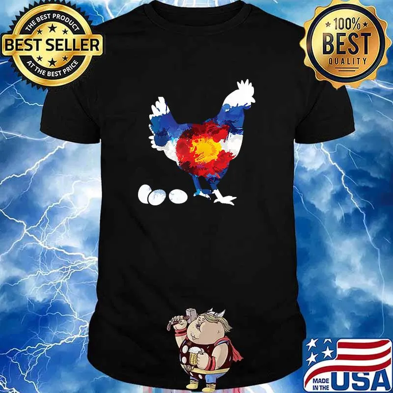Official Watercolor Chickens T-Shirt
