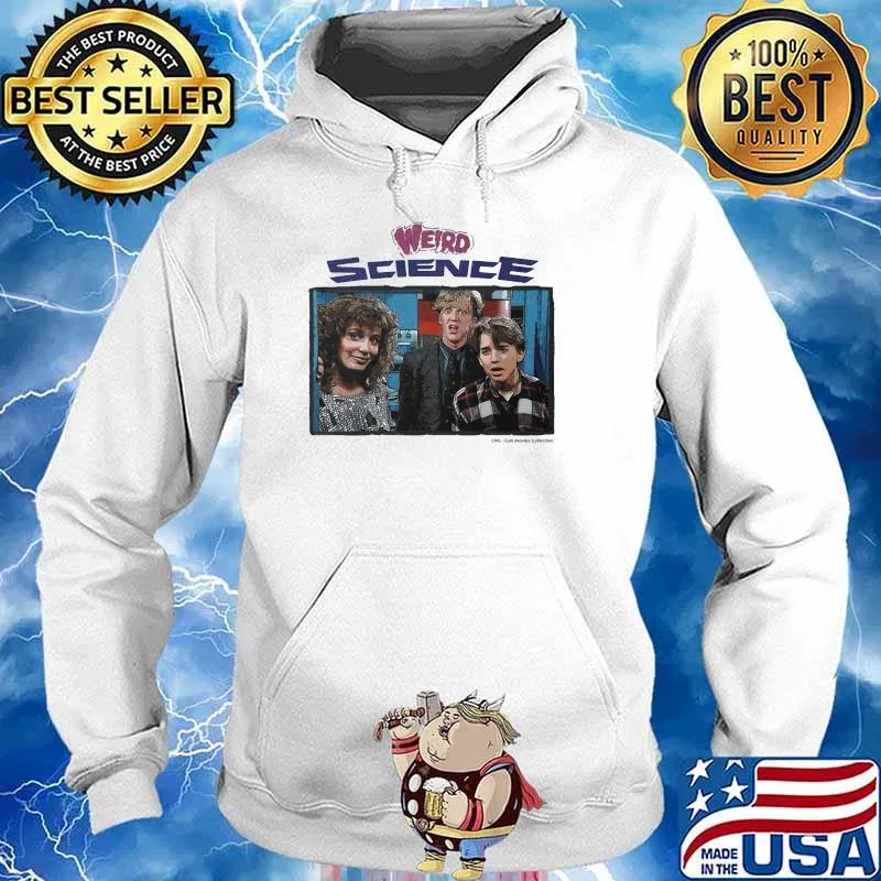 Official Weird science Hoodie