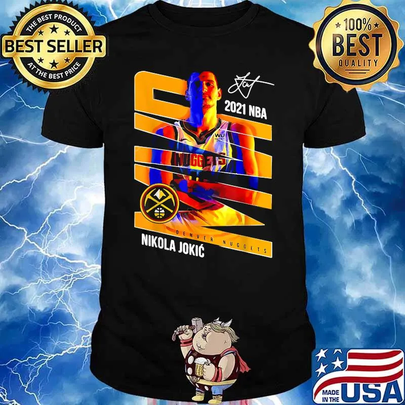 Peep Nikola Jokic's MVP Signature T-Shirt