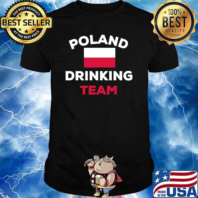 Poland Drinking Team Flag T-Shirt