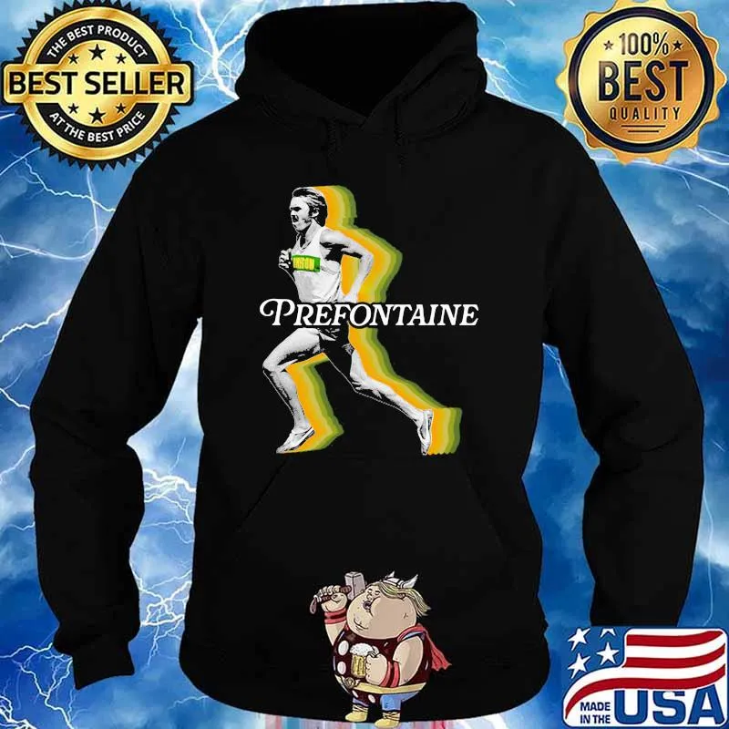 Prefontaine running man Hoodie